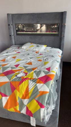 Queen size mattress and frame