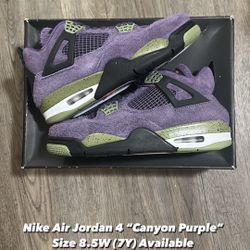 Nike Air Jordan 4 “Crayon Purple”