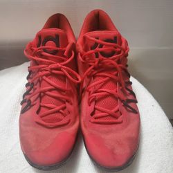 Men Red Nike Shoes Size 13