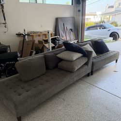 Z Gallery 3 Piece Sectional Couch  