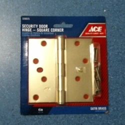 Ace Security Door hinge Square Corner