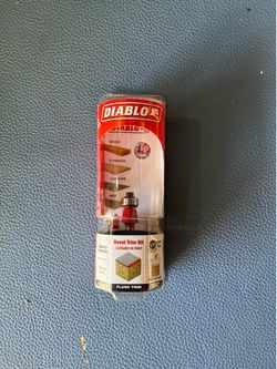 Diablo 1/4 in flush trim bit