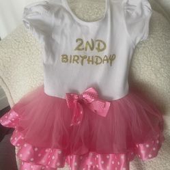 Birthday Tutu ( Minnie Theme)
