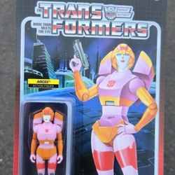 Transformers Arcee Super7 ReAction Figure, NEW!