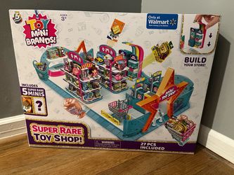 ZURU 5 Surprise Toy Mini Brands Toy Shop Playset 27 Pcs SUPER RARE GOLD MINIS