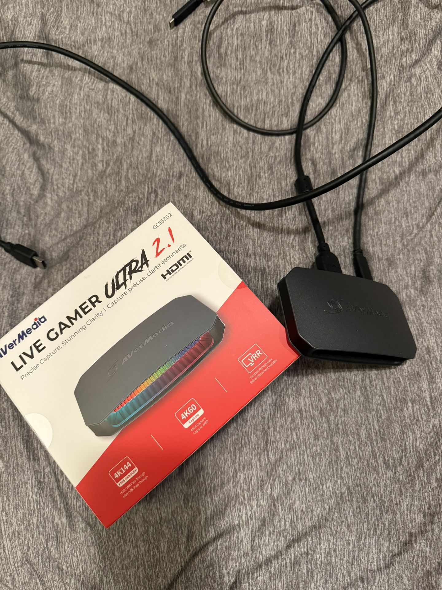 AVerMedia 4K60 FPS Capture Card – $150 (Like New)