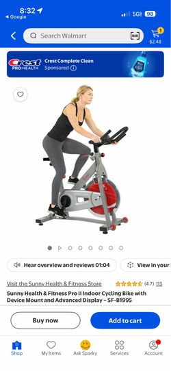 Sunny Indoor Cycling Bike