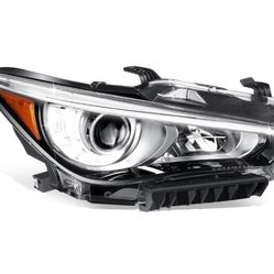 14-17 Infiniti Q50 Headlight Luces Micas Calaveras Faros Faroles Focos 