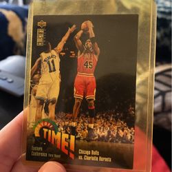 Mj Playoff Card