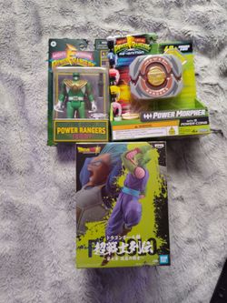 Power Rangers & Dragon Ball Super Toy Bundle