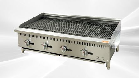 🔥🥩 NEW NSF 48" STAINLESS STEEL COMMERCIAL RADIANT BROILER – CCCB48 🥩🔥