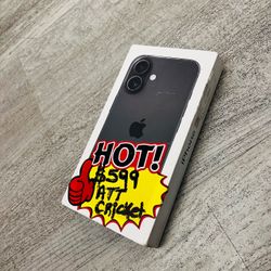 iPhone 16 Att cricket 128gb