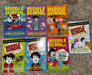 Middle School books by James Pattison.