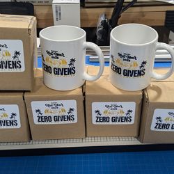 Blank dye sublimation mugs