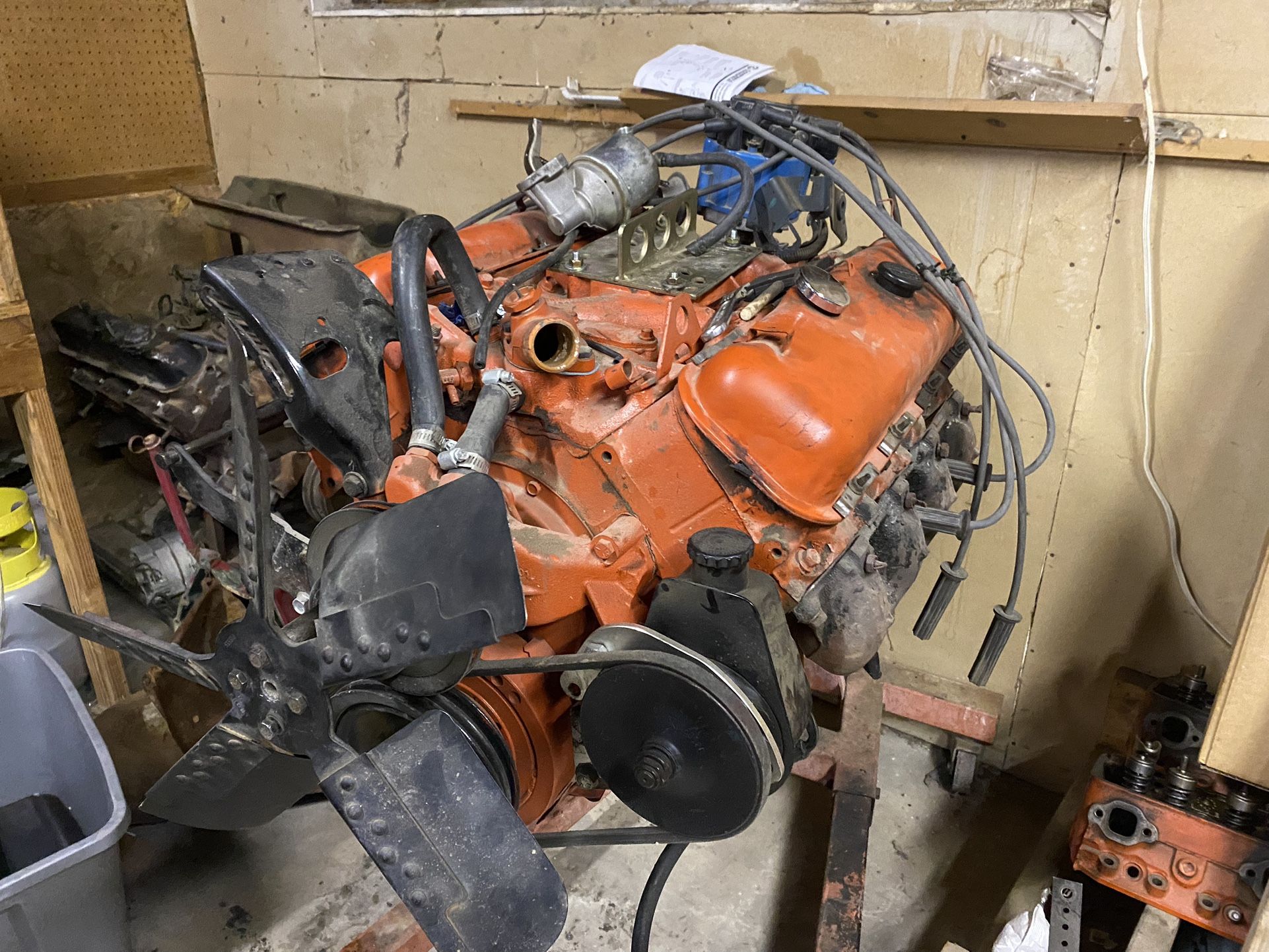 454 Big Block Chevy Engine