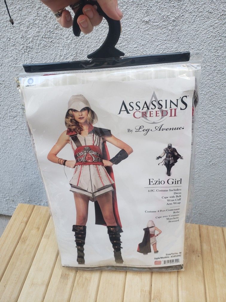 Assassins Creed II Ezio Girl Costume By Leg Avenue Size M