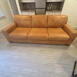 Leather Couch 