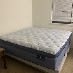 King Bed, And Base 