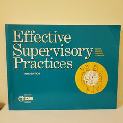 Effective Supervisory Practices 3rd Edition Book