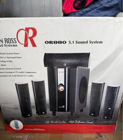 Orlin Ross sound system OR880 5.1 1000 watts