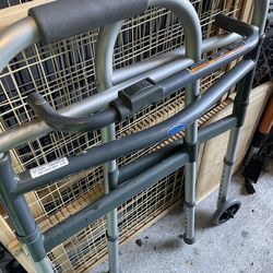 Walker with wheels