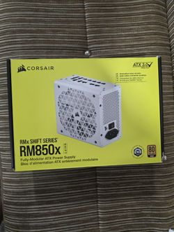 RM850x SHIFT 80 PLUS Gold Fully Modular ATX Power Supply - White