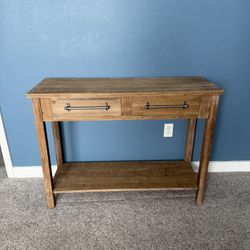 End Table With Drawers