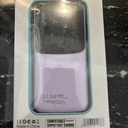 Portable Charger with Built in Cable - Power Bank Fast Charging USB C LED Display 10000mah Battery Pack 5 Outputs & 3 Inputs for Travel Essentials iPh