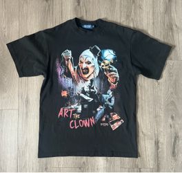Black Terrfier Tee Size L - Read Description