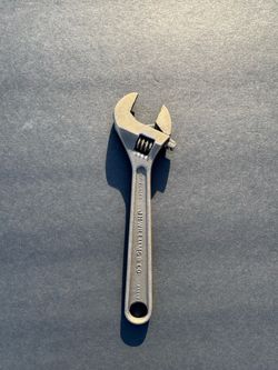Vintage J.H. Williams Superjustable 8” Adjustable Wrench USA Made - Excellent Condition