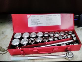 3/4 inch drive socket set