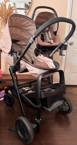 Evenflo Pivot Modular Travel System Evenflo Pivot Stroller with LiteMax Car Seat