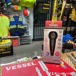 Vessel ( Japan Made ) Adjustable Speed e-ASSIST Ball Grip Screwdriver $99
