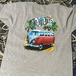 No more bad days XL puerto Vallarta VW bus shirt