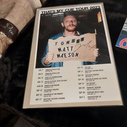 Matt Maeson autographed items