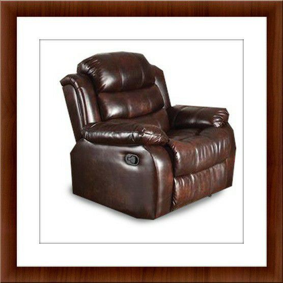 Burgundy recliner chair free shipping