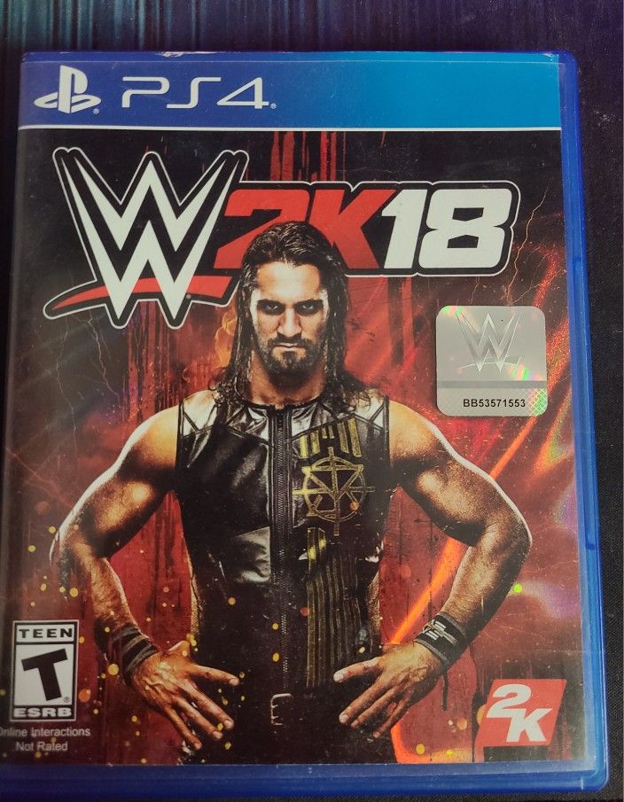 WWE 2k18 ps4
