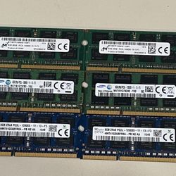 8GB DDR3 SODIMM x6