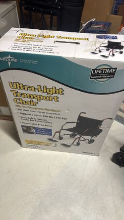 Transport chair Medline ultra-light