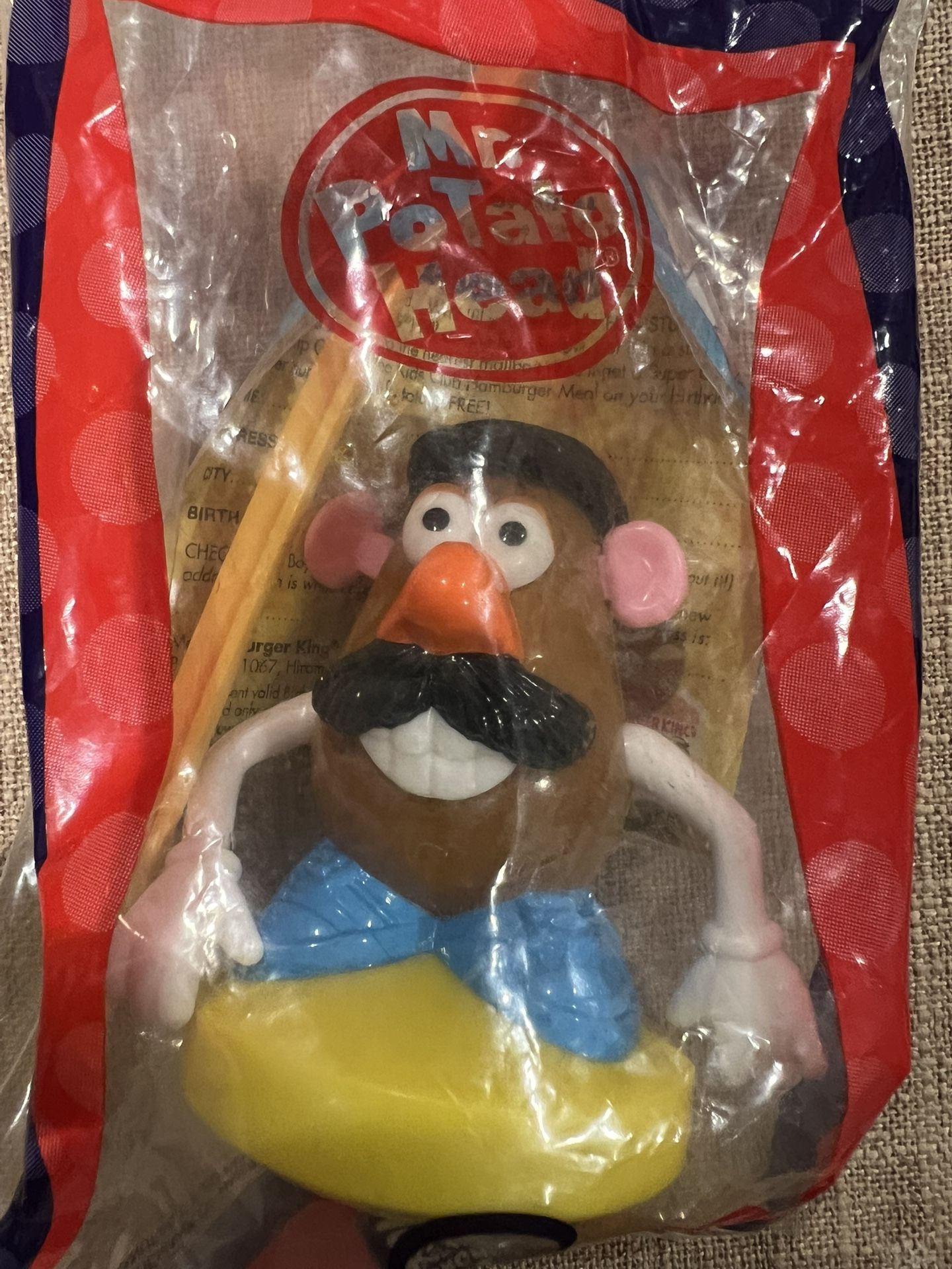 Mr. Potato Head Burger King Kids Club Toys