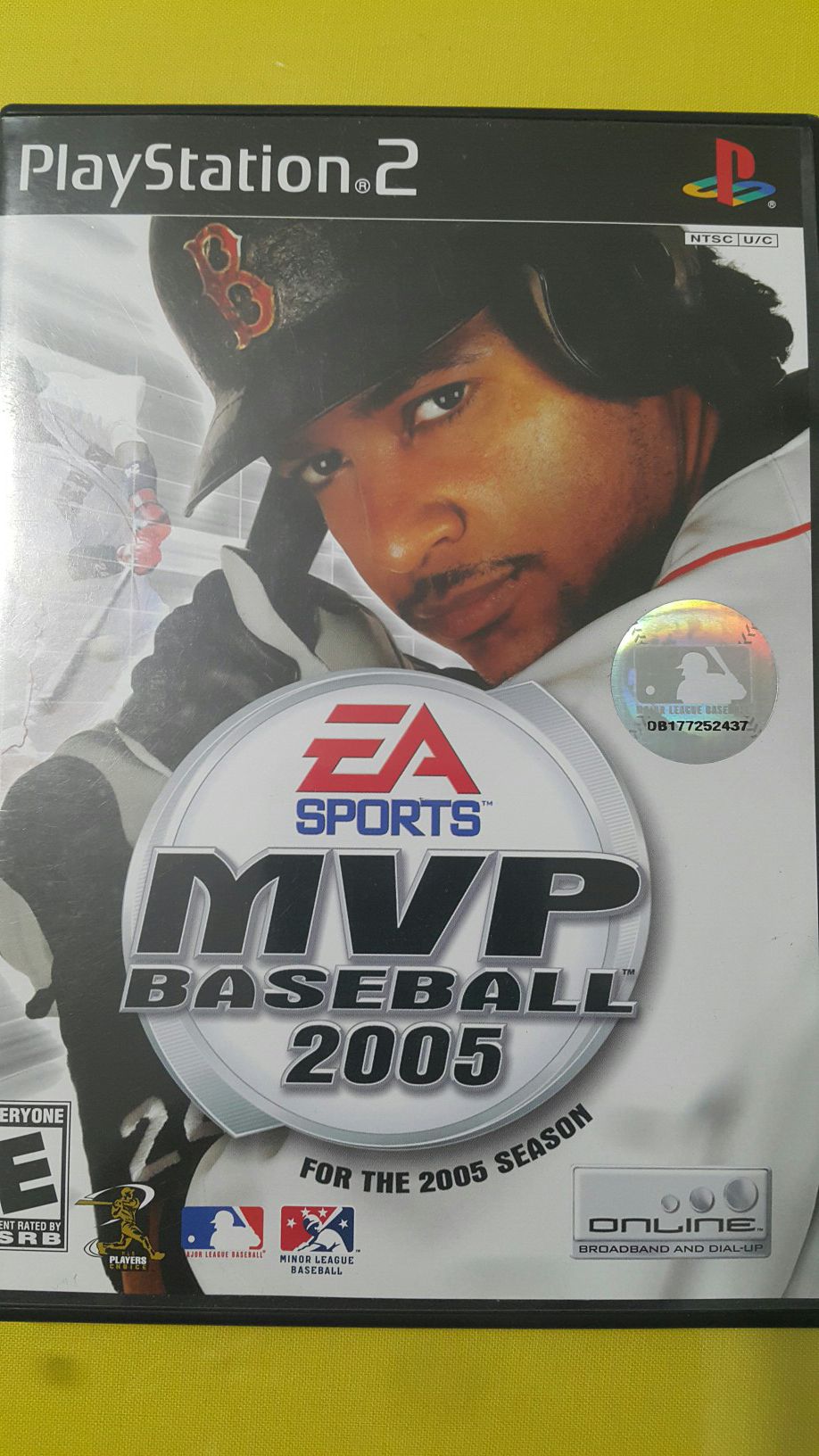 MVP BASEBALL 2005 FOR PS2