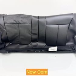 2013-2016 Ford F-250 F-350 Black Rear Lower Seat Cover  New Oem