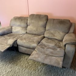 FREE Recliner Sofa - Fair Condition