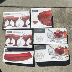 Dublin Crystal sets price varies