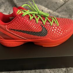 Nike Kobe 6 Protro Reverse Grinch Size 12