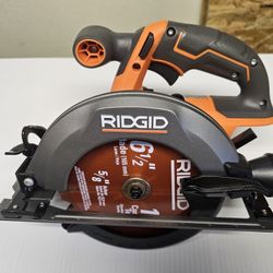 FIRM. Brand New Ridgid Circular Skil Saw- Tool Only 