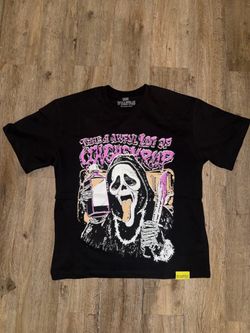 “That’s a Lot of Cough Syrup” Scream Collection Tee – Brand New