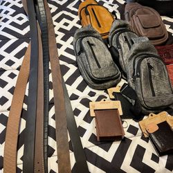Leather items