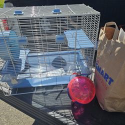 Hamster Habitat/supplies