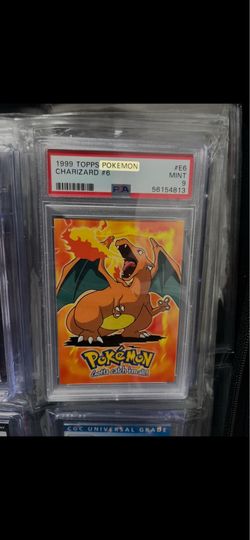 Pokemon Charzards Slabs For Sale